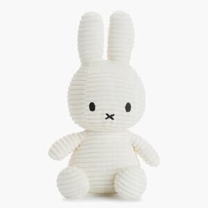 x Miffy Corduroy Stuffed Animal WHITE - Don't Accept Offers